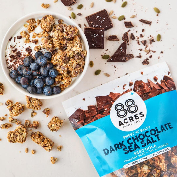 Dark Chocolate Sea Salt Seed'nola 6-Pack – 88 Acres