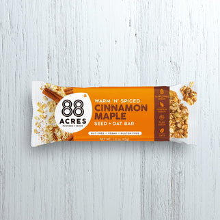 Cinnamon Maple Seed + Oat Bars (9 Bars)
