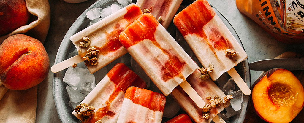 Vanilla Spiced Peach Pops