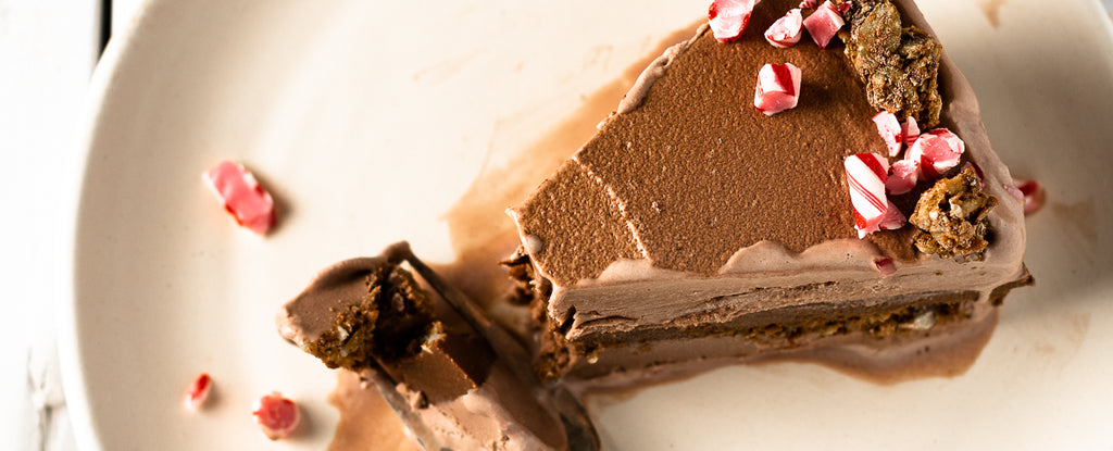 Chocolate Fudge Crunch Ice Cream Cake (Gluten-Free)