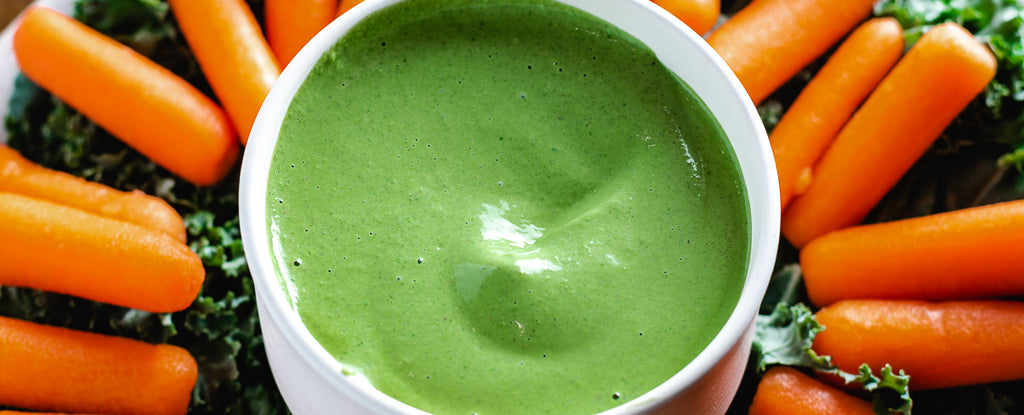 Green Goddess Dressing (Dairy Free, Nut Free, Vegan)