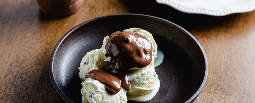 Dark Chocolate Fudge Sauce (Dairy Free, Vegan, Nut Free)