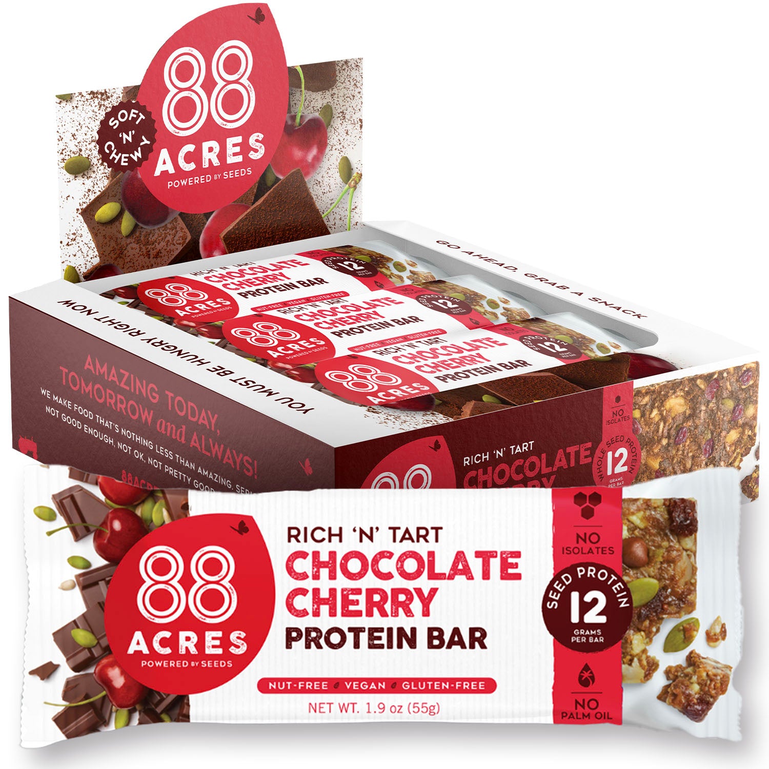 Chocolate Cherry Protein Bar (9 Bars)