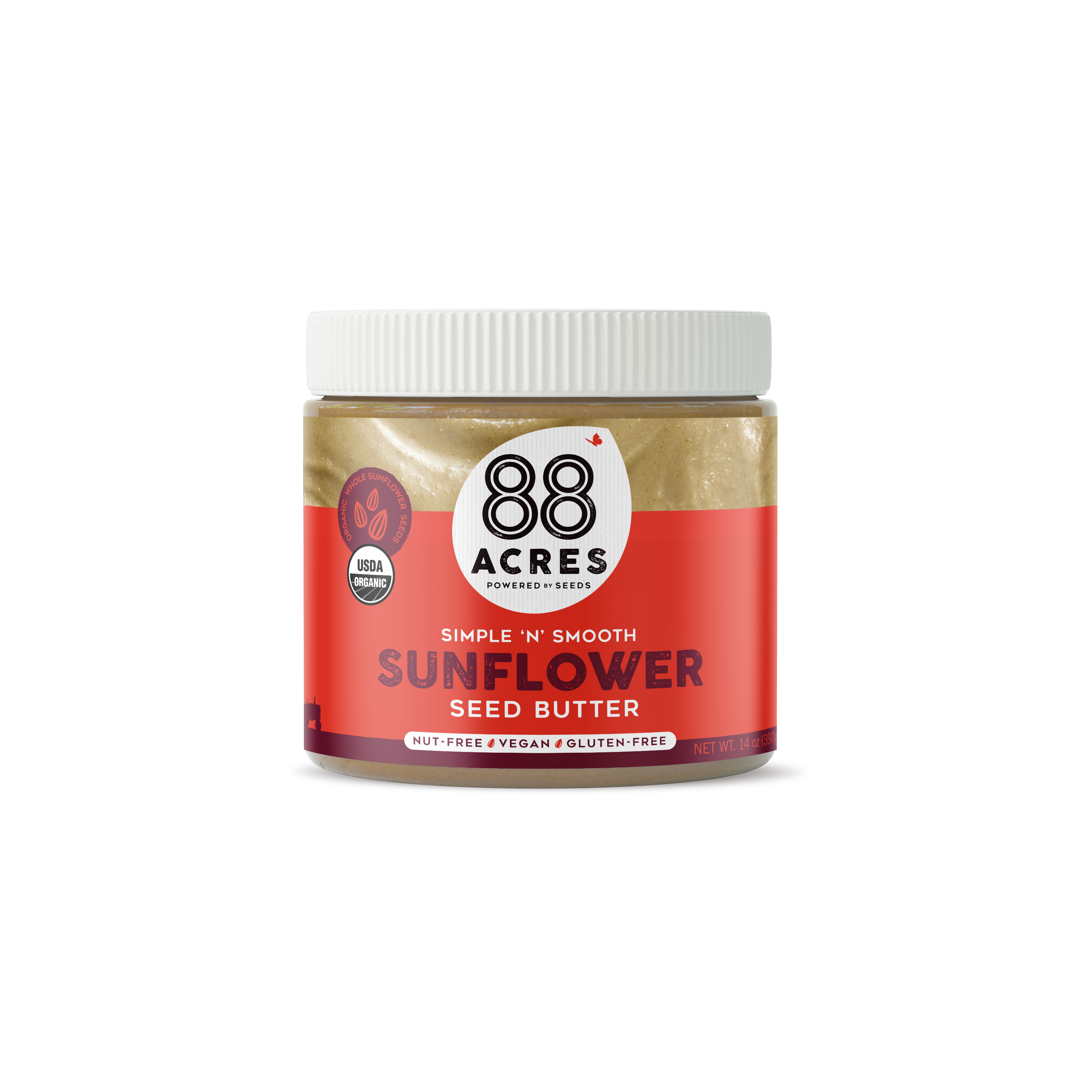 Sunflower Seed Butter (14 oz Jar)