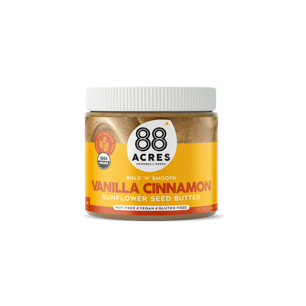 Vanilla Cinnamon Sunflower Seed Butter (14 oz Jar)