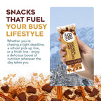 seed and oatmeal chocolate chip bar