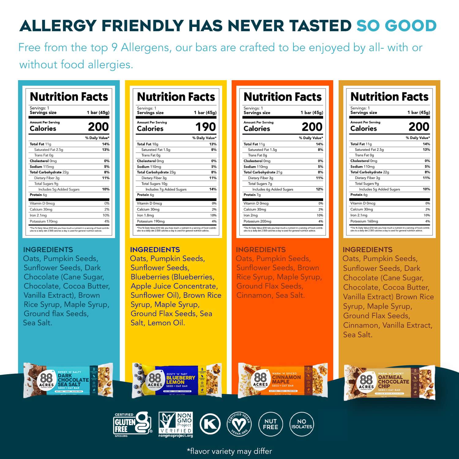 Seed + Oat Bar Variety Pack (12 Bars)
