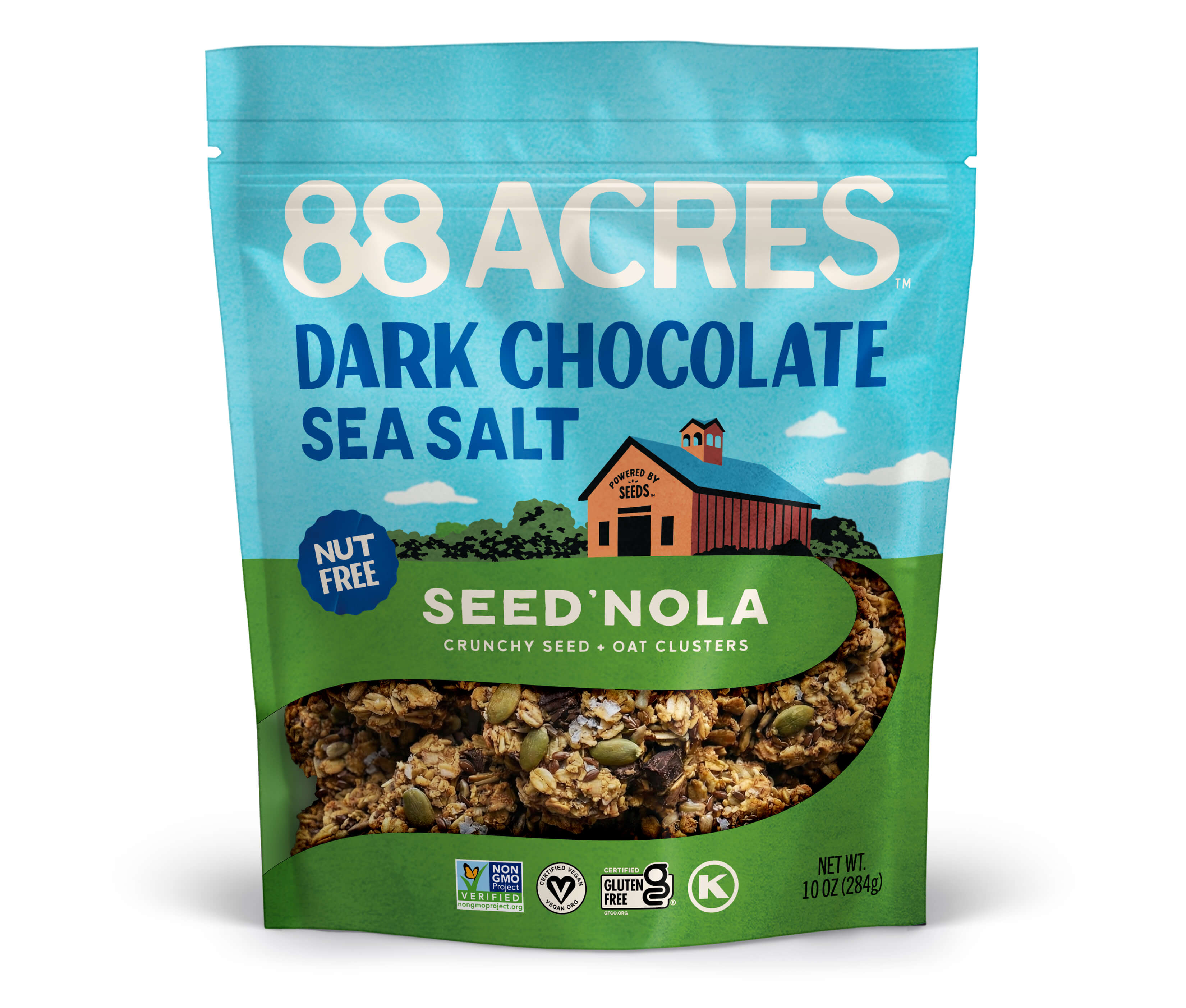Dark Chocolate Sea Salt Seed'nola (10 oz Bag)