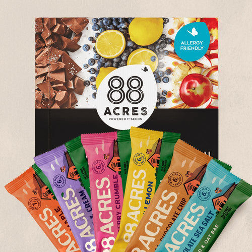 Seed + Oat Bar variety box with six flavors