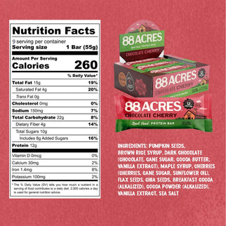 Chocolate Cherry Protein Bar (9 Bars)
