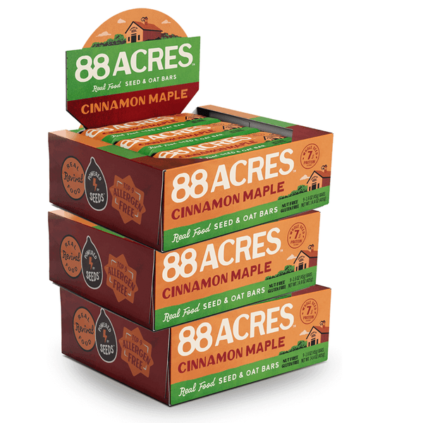 Cinnamon Maple Seed + Oat Bar 3-Box Bundle