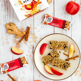 Apple Ginger Crisp Seed + Oat Bars (9 Bars)